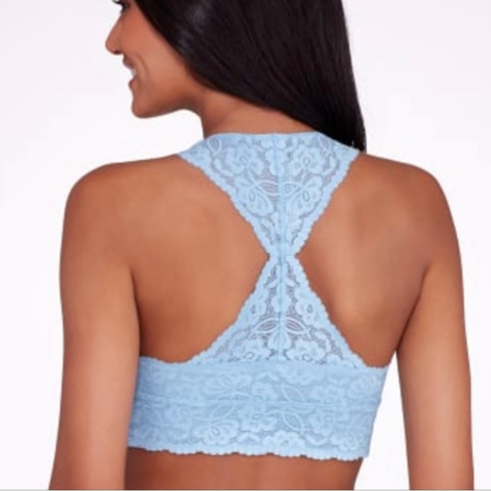 Lot of 4 Free People brand lace bralettes